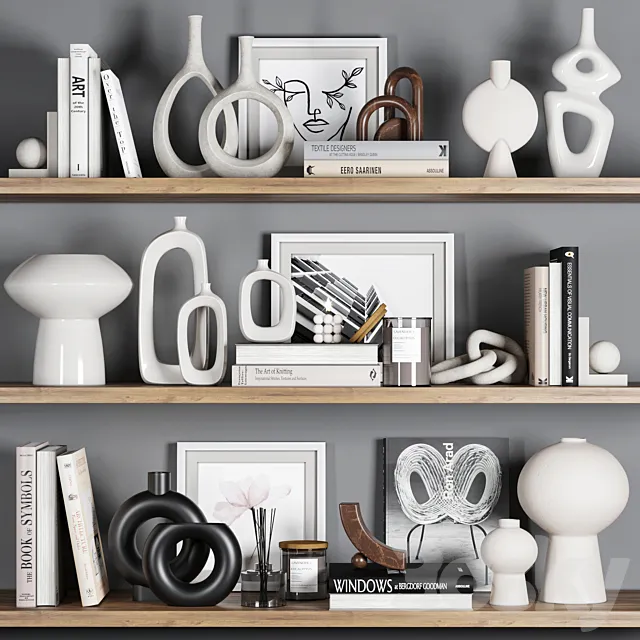 decorative set Vol022( H&M items) 3ds Max