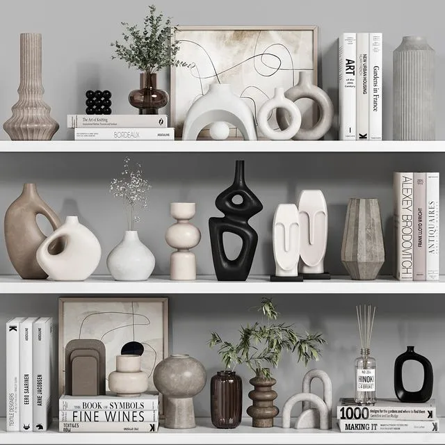 decorative set vol029 3dsMax Model