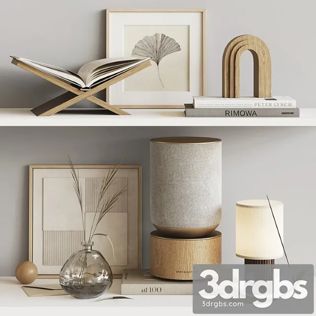 Decorative set with Bang & Olufsen 3dsmax Download