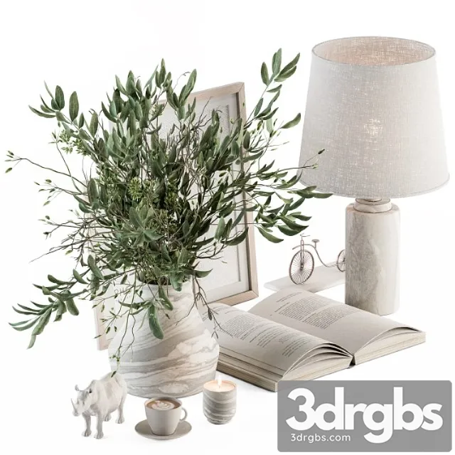 Decorative set with bouquet – set 71