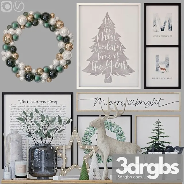 Decorative set with posters 4