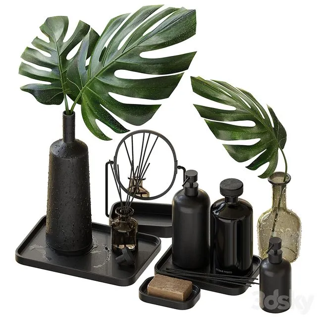 Decorative set ZARA HOME 01 3dsMax Model
