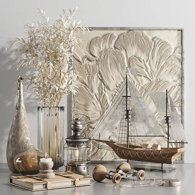 Decorative set02 3DS Max Model