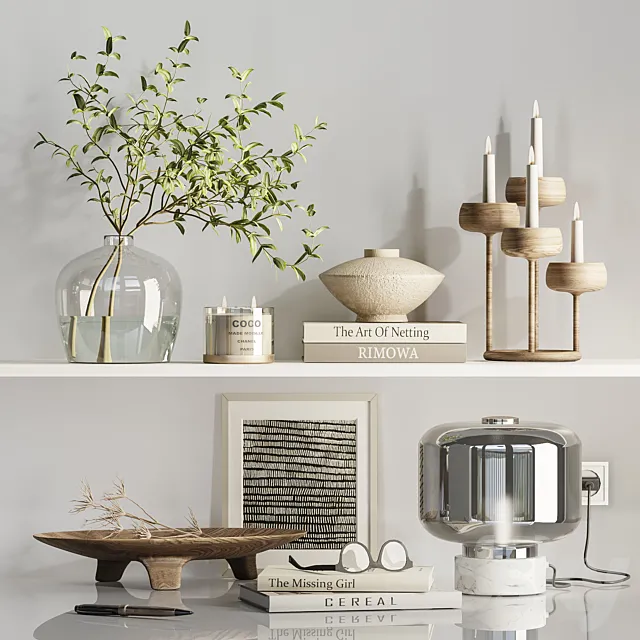 Decorative set034 3ds Max