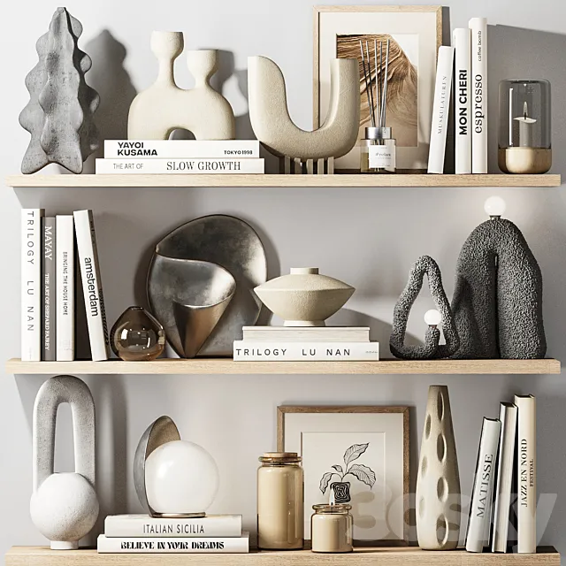 Decorative set053 3DS Max Model