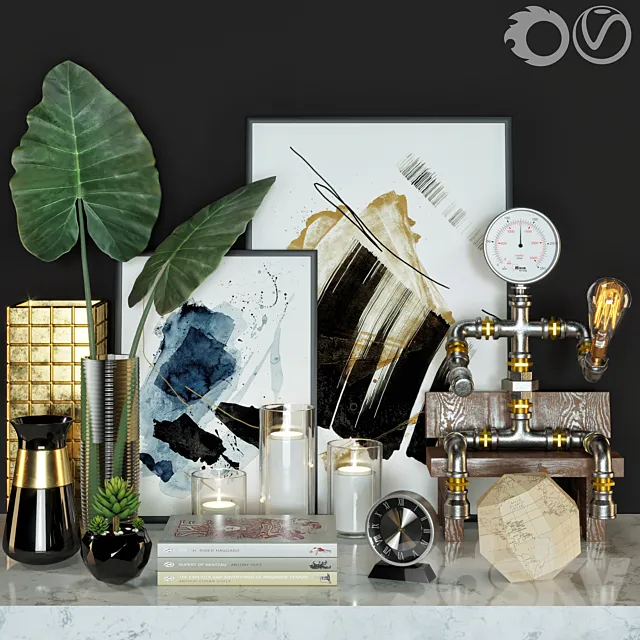 Decorative- set3 3ds Max