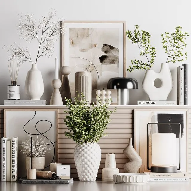 Decorative Set55 3dsMax Model