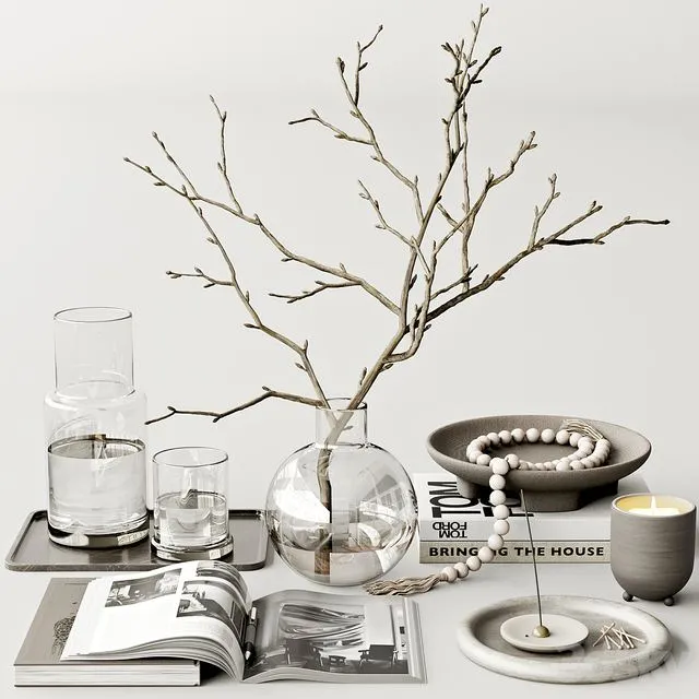 decorative set62 3dsMax Model