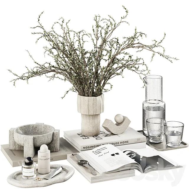 decorative set80 3ds Max