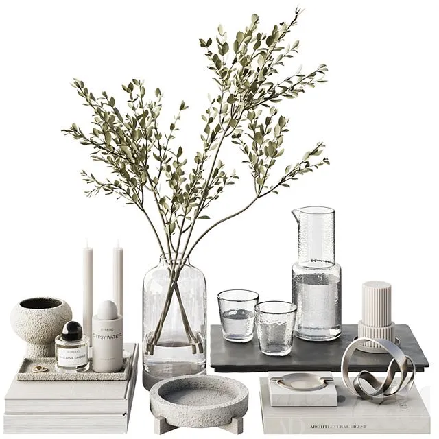 Decorative set89 3dsMax Model