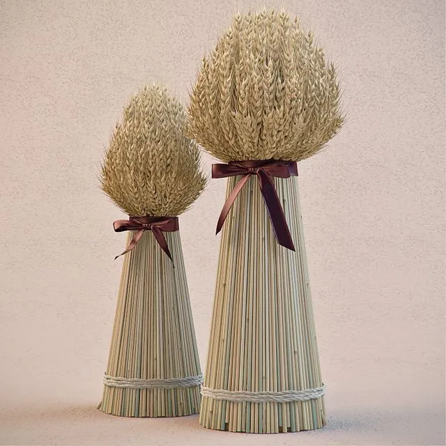Decorative sheaves of ears 3dsMax Model