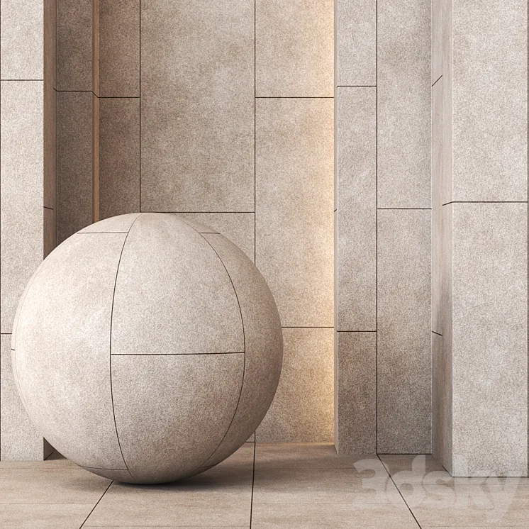 Decorative Stone Textures 4K – Seamless 3DS Max Model