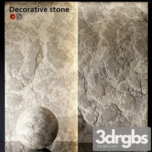 Decorative stone wall 4k