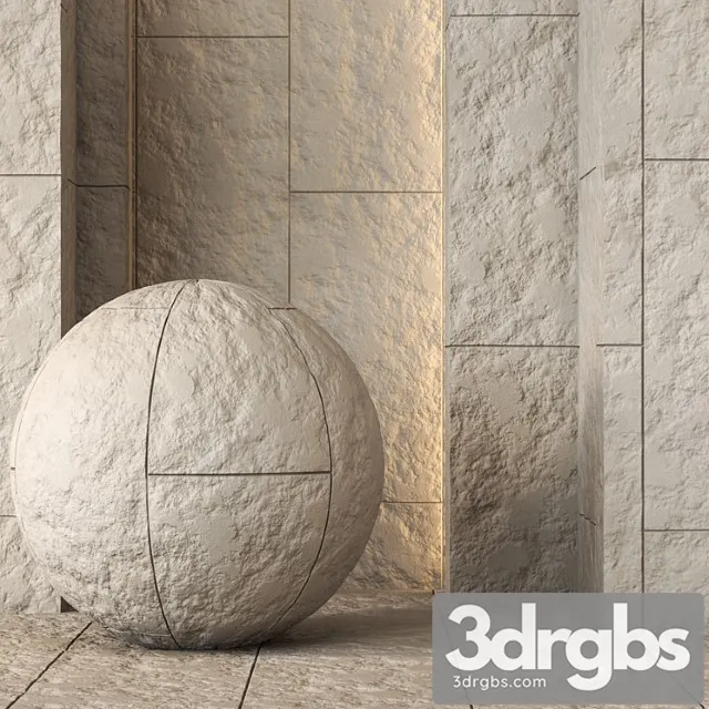 Decorative stone wall panel texture 4k – seamless