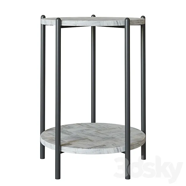 Decorative table “Blythe” 3ds Max