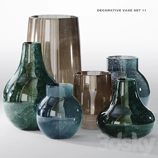 decorative vase 11 3DS Max Model