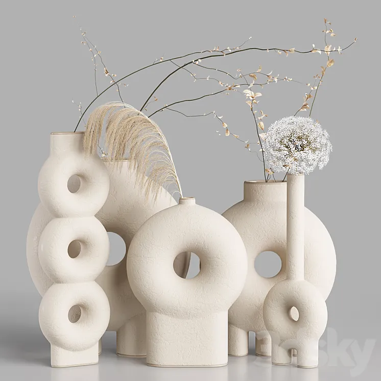 Decorative Vase 3 3DS Max Model