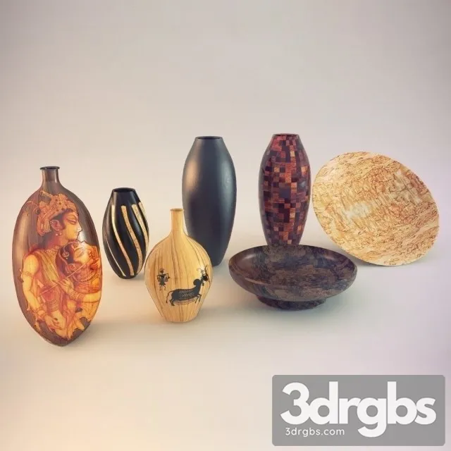 Decorative Vases 3dsmax Download