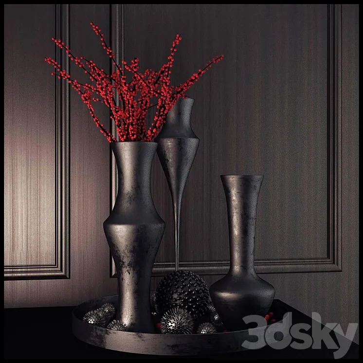 Decorative Vases 3DS Max