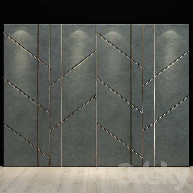 Decorative wall.03 3DS Max Model