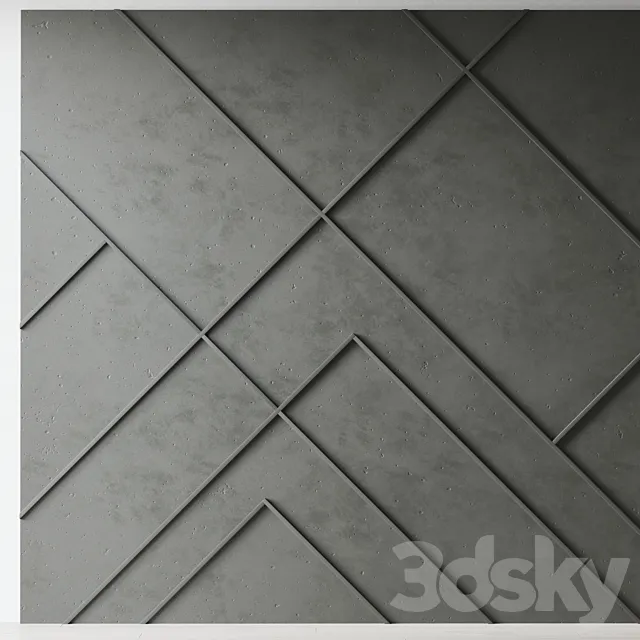 Decorative wall 22 3ds Max