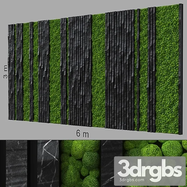 Decorative wall 240. 3dsmax Download