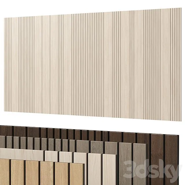 Decorative wall 308 3dsMax Model