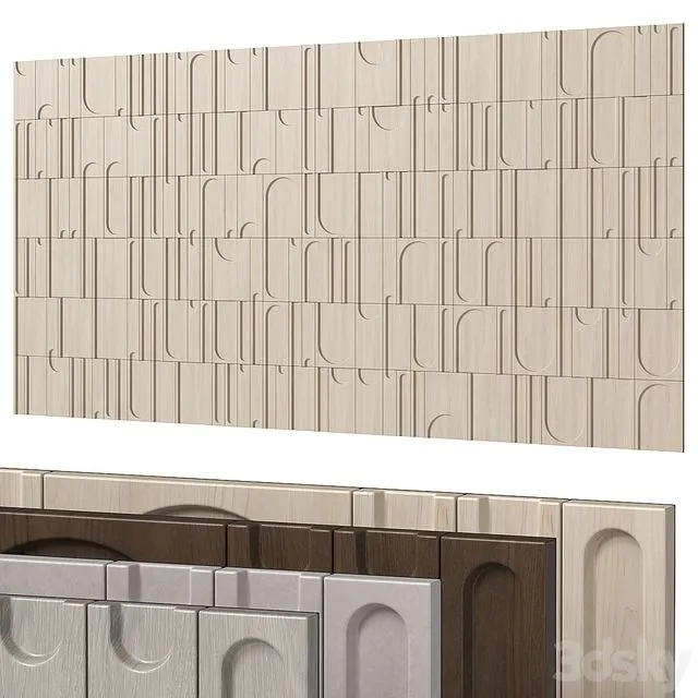 Decorative wall 309 3dsMax Model