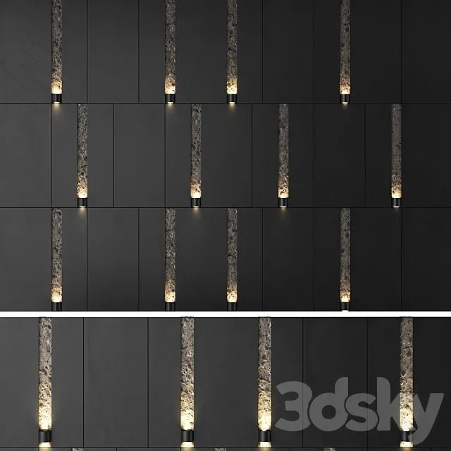 Decorative wall 3ds Max
