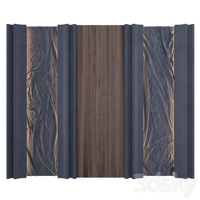Decorative wall FI37 3dsMax Model