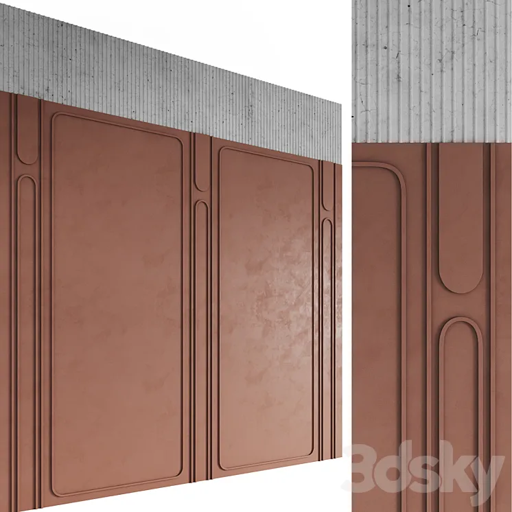 Decorative wall panel ?13 3DS Max