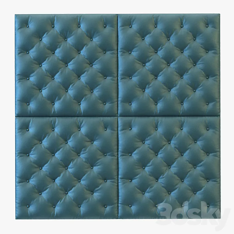 Decorative wall panel 3DS Max