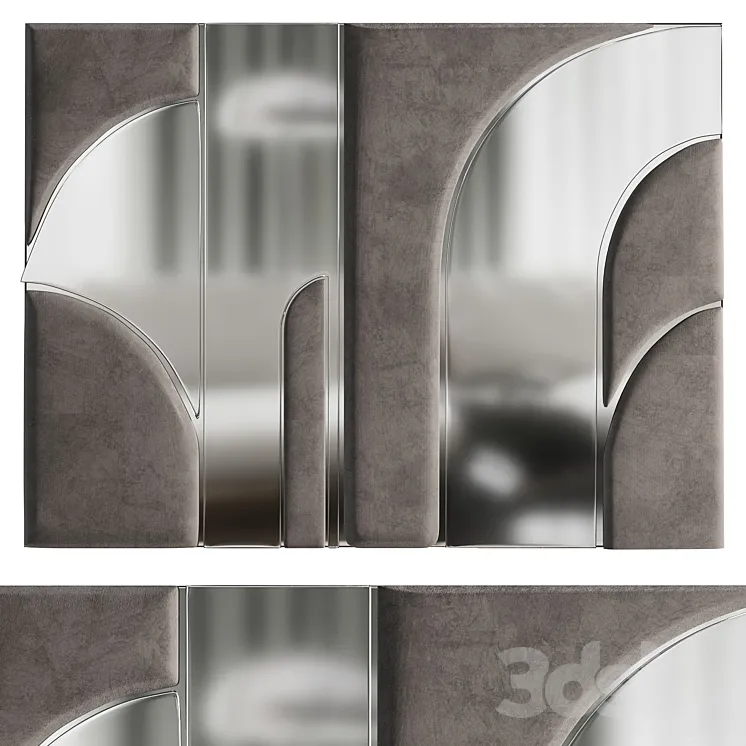 Decorative wall panel ?5 3DS Max