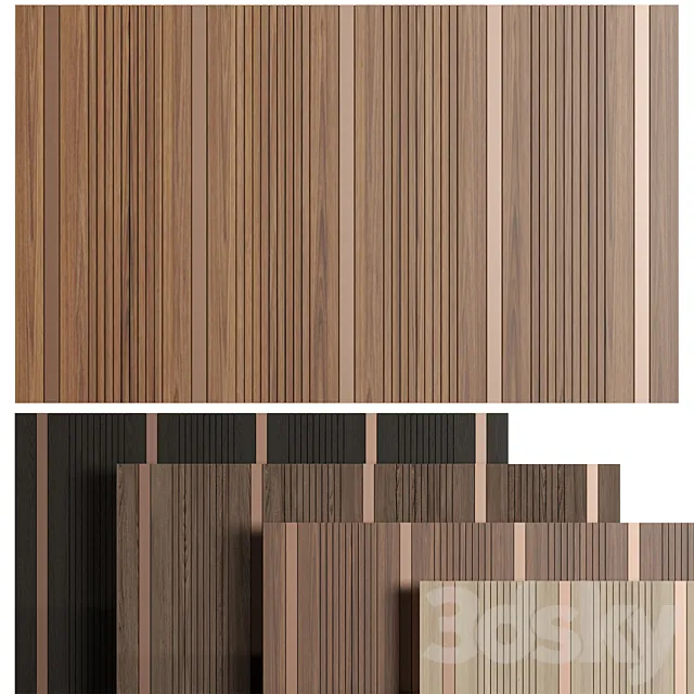 Decorative wall panel Decorative panel 3ds Max
