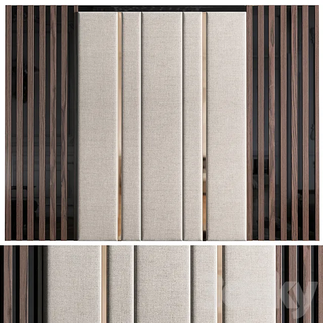 Decorative wall panel №7 3ds Max