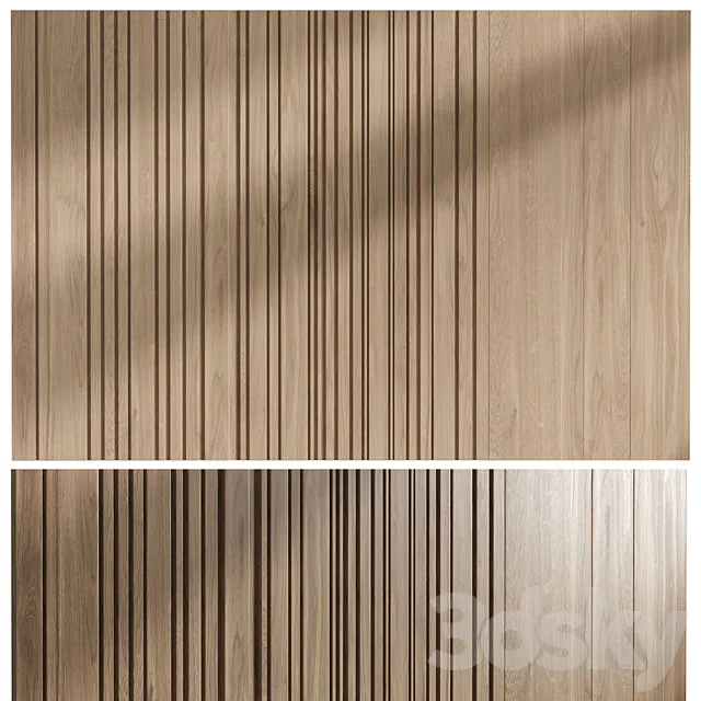 Decorative wall panel N17 3ds Max