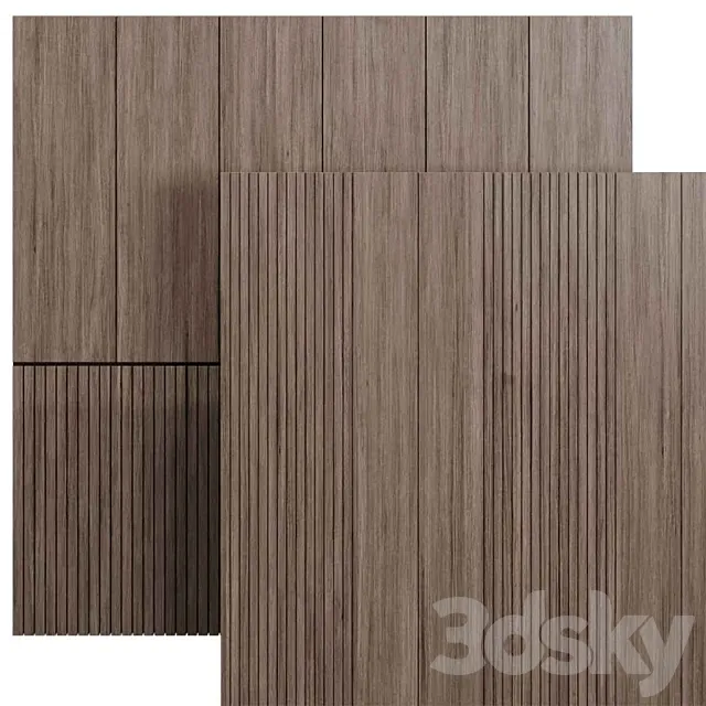 Decorative wall panel3 3ds Max