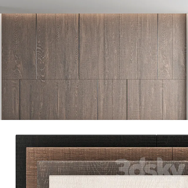 Decorative wall panel_set 32 3DSMax File