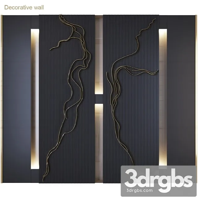 Decorative Wall Svblack 3dsmax Download