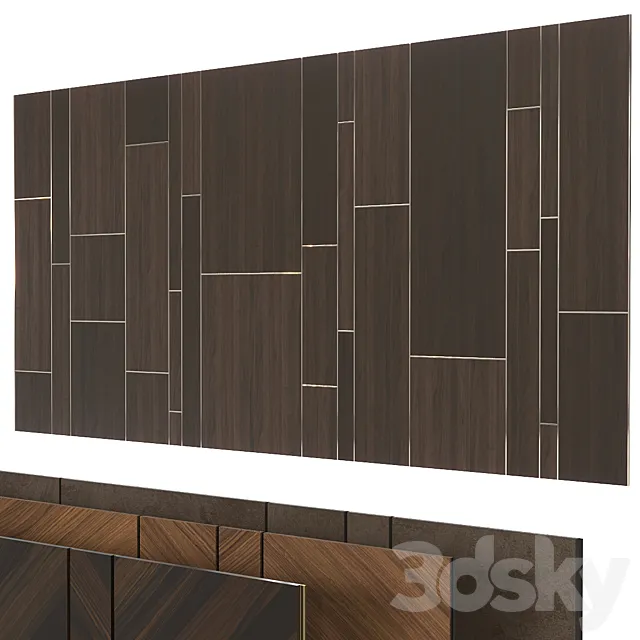 Decorative walls 3ds Max