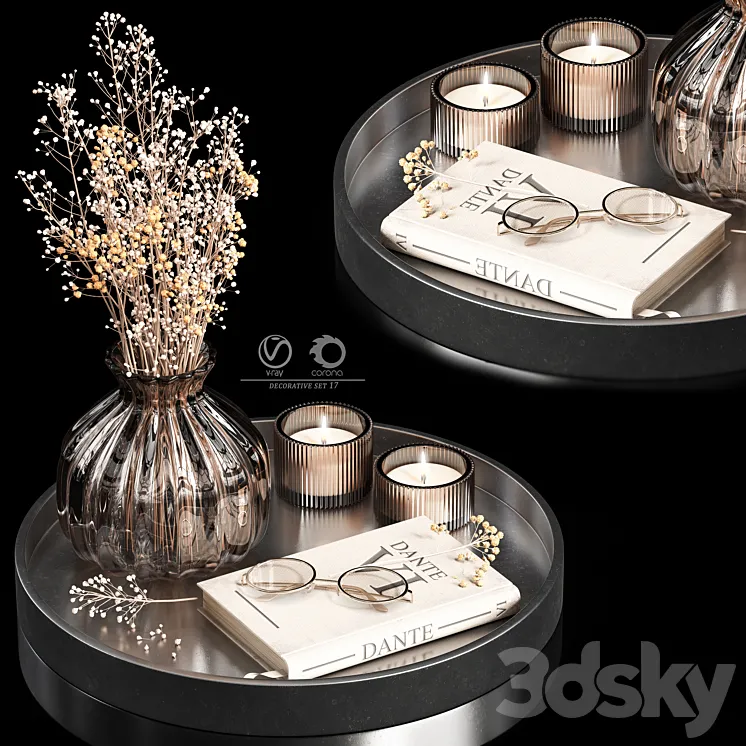 decorative_set17 3DS Max