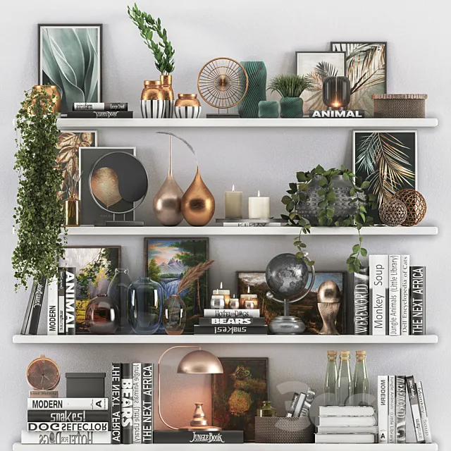 decorative_set_01 3DSMax File