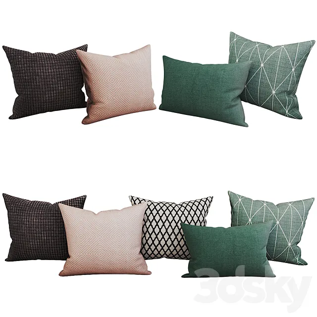 Decorative_set_pillow_29 3DS Max Model