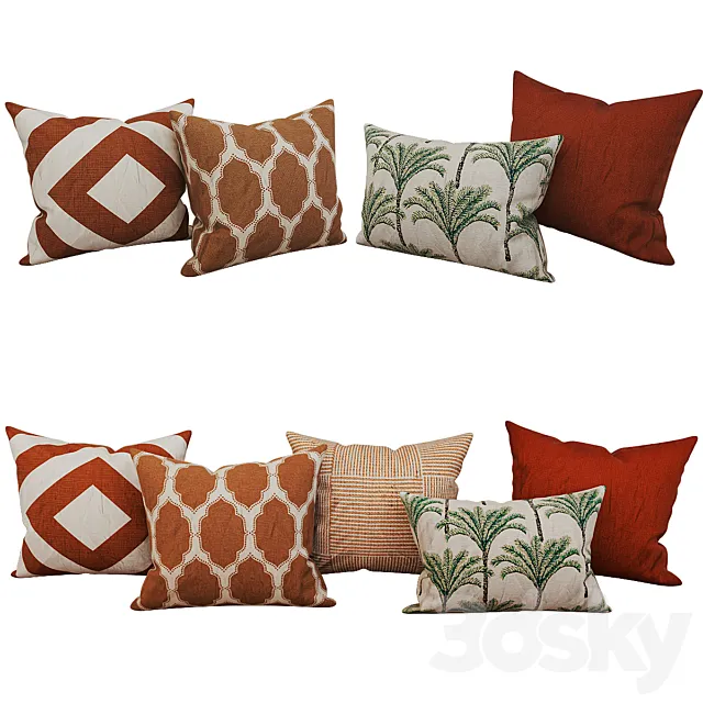 Decorative_set_pillow_46 3DS Max Model