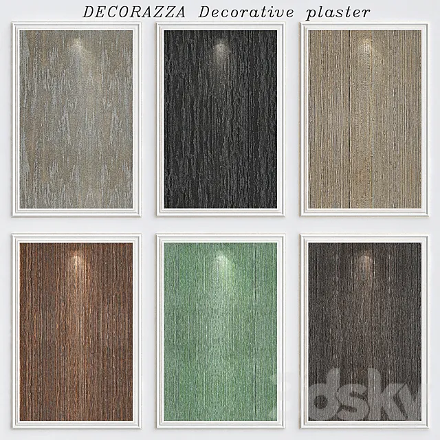 Decorazza Decorative plaster 3DSMax File