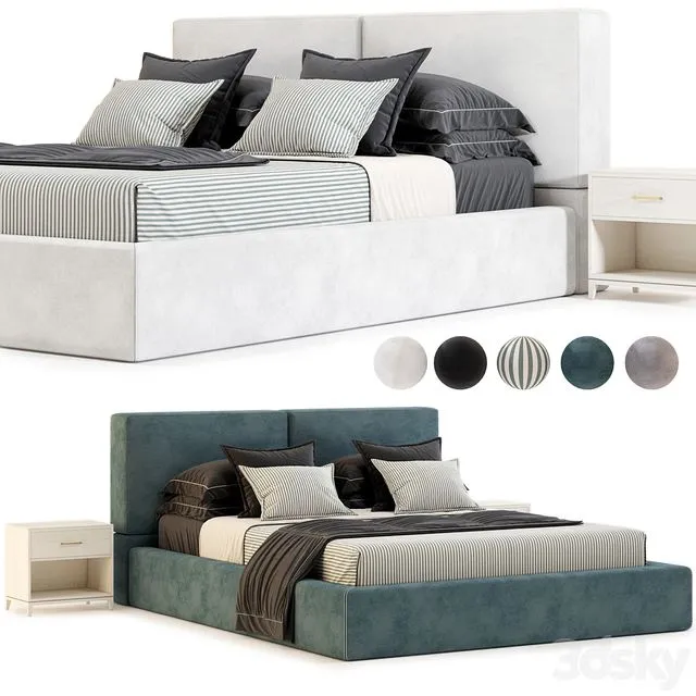 decorfacil Bed 3dsMax Model