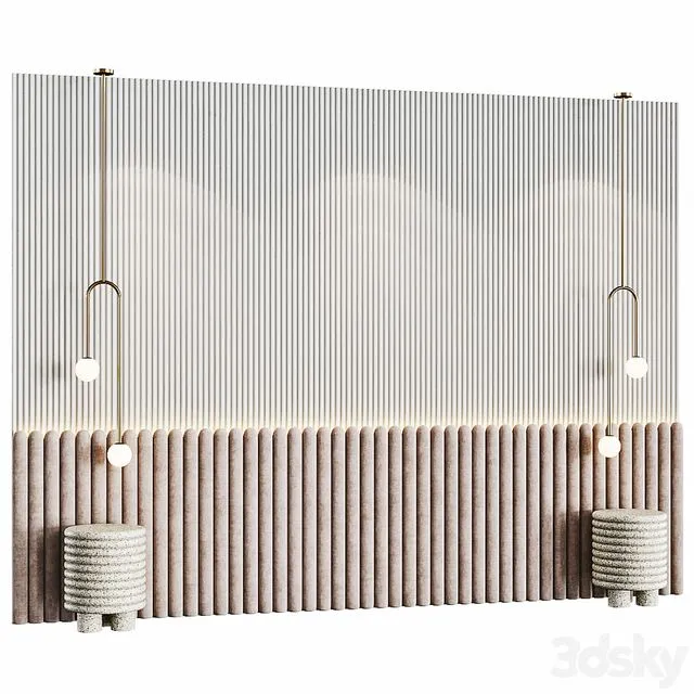 Decotarive Wall panel 055 3dsMax Model