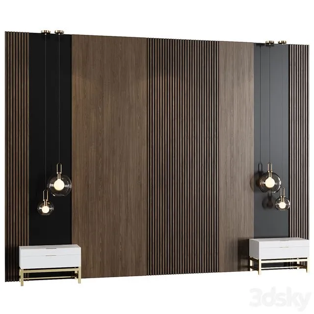 Decotarive Wall panel 067 3dsMax Model