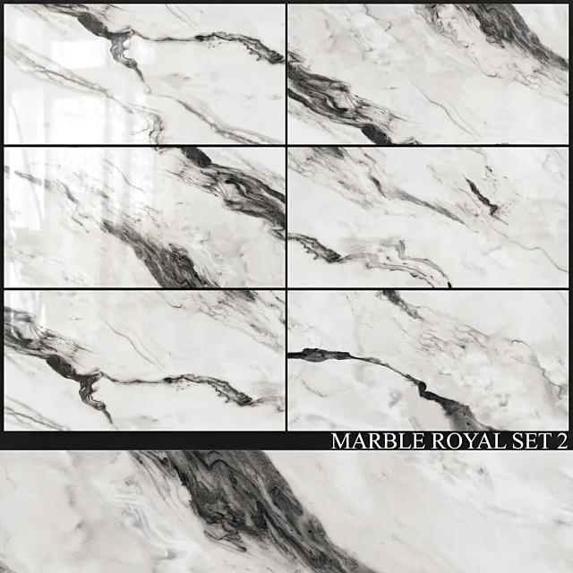 Decovita Marble Royal 600×1200 Set 2 3ds Max
