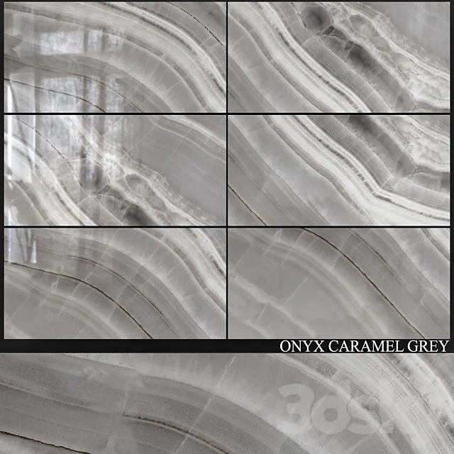 Decovita Onyx Caramel Grey 600×1200 3ds Max